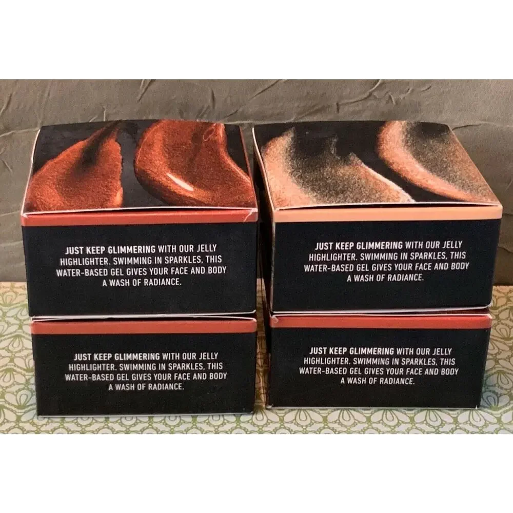 A Bit Jelly Gel Illuminator (x4):  Luminous & 3x Bronze- Professional Makeup NYX